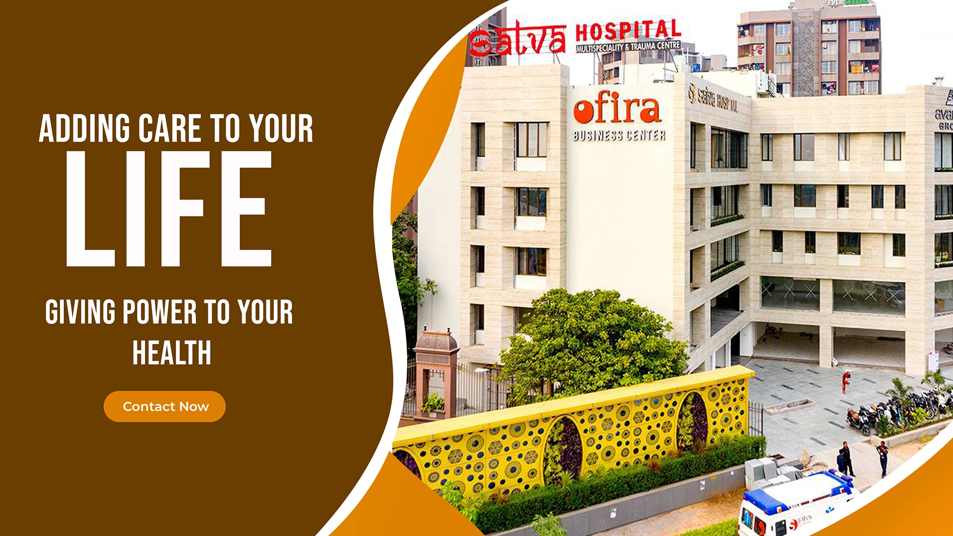 Best Multispeciality Hospital and Trauma Center in Surat - Satva Hospital  Vesu, Surat.